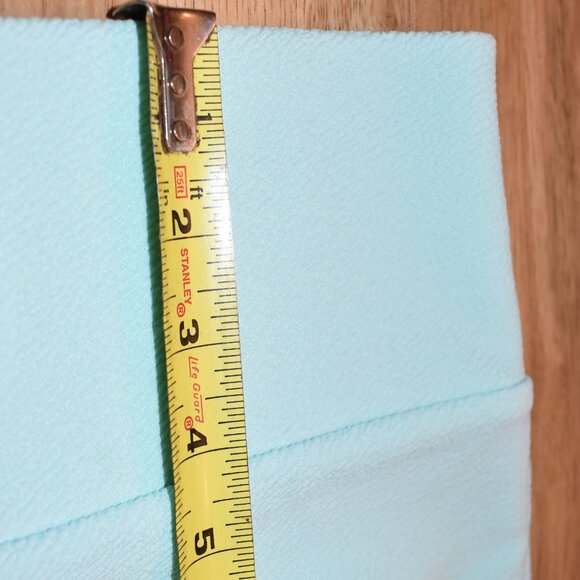 Large Blue Cassie Pencil Skirt $15 Stretch material Made in the USA - Picture 5 of 11